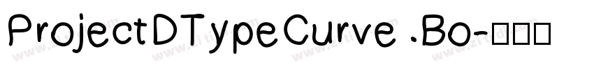 ProjectDTypeCurve Bo字体转换